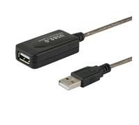 Savio Cable Alargador USB CL-130 Negro 10 m