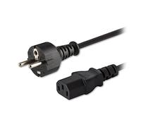 Cable alimentación Savio SAVKABELCL-138 1.8m Schuko-IEC C13 250V cobre negro
