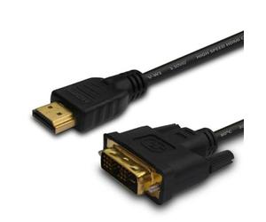 Savio Cable HDMI a DVI cl-139 Negro 1,8 m