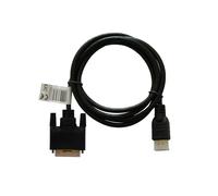 Savio - CL-10 adaptador de cable de vídeo 1,5 m DVI HDMI tipo A (Estándar) Negro