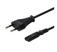 Savio cl-105 cable de transmisión negro 3 m iec type e (3.4 mm, 3.1 m
