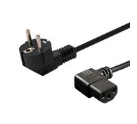Savio CL-116 - Cable de alimentación (1,8 m, IEC C13), color negro