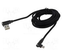 Cable reversible usb savio micro a usb-a 2m cl-162