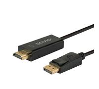 CABLE DISPLAYPORT (M) - HDMI (M) 1.5M SAVIO CL-183
