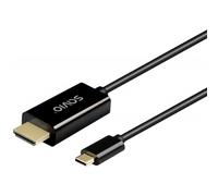 CABLE USB-C a HDMI SAVIO CL-190 1M