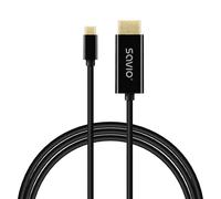 CABLE USB-C a HDMI SAVIO CL-191 2M