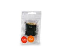 Savio cl-21 cambiador de género para cable dvi hdmi negro
