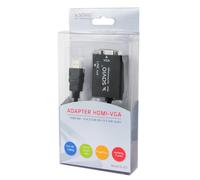 ADAPTADOR HDMI (M) A VGA (H) CON AUDIO SAVIO CL-23
