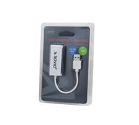 ADAPTADOR USB 2.0 - ETHERNET (RJ-45) SAVIO CL-24