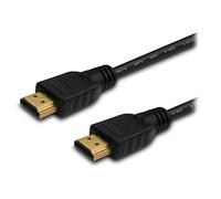 Savio Cable HDMI CL-34 10 m HDMI tipo A Alta Velocidad 1.4 4096x2160p Audio ARC Oro Negro