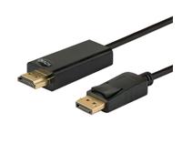 CABLE DISPLAYPORT A HDMI 1.5M SAVIO CL-56 M/M