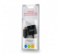 Savio cl-90 adaptador de cable de vídeo 0,2 m displayport vga (d-sub)