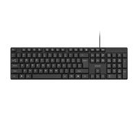 Savio kb-01 teclado hogar / oficina usb qwerty inglés de ee. uu. negr