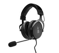 Savio - NEXUS Auriculares Alámbrico Casco Juego Negro