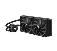 Savio nox 240 mm procesador kit de refrigeración líquida 12 cm negro