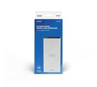 POWERBANK 10000 INDUCCION MAH SAVIO BA-06 BLANCO