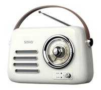 Savio rs-02 radio portátil analógica blanco