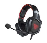 Savio SAVGH-FORGE Auriculares Gaming Alámbrico gancho de oreja Negro/Rojo