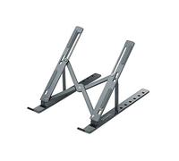 SAVIO Soporte para ordenador portátil, altura ajustable, 240 x 160 x 150 mm, soporte para portátil para dispositivo de 15,6 pulgadas, soporte para ordenador portátil, elevador para escritorio, ajuste