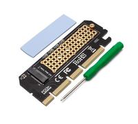 Savio Tarjeta adaptadora AK-41 PCI-E a M.2 NVMe (M-Key)