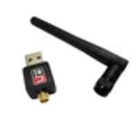 Adaptador WiFi Savio CL-63 USB 2.0 150 Mbps antena 2,4 GHz 20 dBm negro
