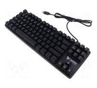 SAVIO TEMPEST-RX-BROWN Teclado