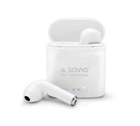 Savio tws-01 bia?e auriculares inalámbrico dentro de oído llamadas/