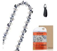 Savior Cadena de motosierra para barra de 18 pulgadas, 72 eslabones de transmisión, calibre de 0.58 pulgadas, paso de 0.325 pulgadas, cadenas de retroceso bajo compatibles con Husqvarna, Makita