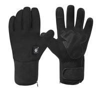 SAVIOR HEAT Guantes calentados para Hombres y Mujeres,Guantes de Motocicleta de batería Recargable Fina para Invierno, Bicicleta, esquí, Bicicleta y Funcionamiento (XXXL)