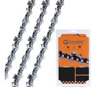 Savior Lote de 3 Cadenas de Motosierra para Guía de 40 cm .325" 67 Eslabones 1,6 mm - Compatible con Stihl MS240, MS241, MS260, MS261 y otros