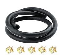 SAVITA 1 m Línea de Combustible Manguera de Combustible con 5 Piezas Abrazadera de Manguera Manguera de Gasolina Kit de Herramientas para Motor Automóvil Tractor Motores Pequeños