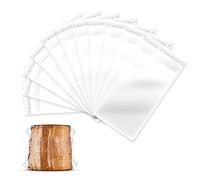 SAVITA 100 Piezas 8x13cm Bolsas de Celofan Plástico Transparente Bolsas de Embalaje Transparentes Autoadhesivo para Candy Biscuit Bakery Snacks Joyería Artesanía