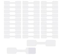 SAVITA 1000 Piezas 60x12mm Etiqueta Precio Joyeria, Pegatina de Joyería en Blanco Forma de Barra para Collar Pulsera Anillo Pendiente