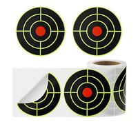 SAVITA 200 Piezas Dianas de Tiro Autoadhesivas, 7,6cm Salpicaduras de Tiro Dianas de Salpicaduras Shooting Target Adhesivo para Tiro Arco de Tiro con Arco Entrenamiento de Caza