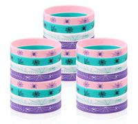 SAVITA 24uds Pulseras Silicona Diseño Araña, 4 Colores Pulseras Silicona Diseño Araña Ideales para Cumpleaños Halloween Cosplay y Fiestas Temáticas Héroes Artículos Decoración para Niños Niñas