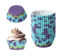 SAVITA 300 Piezas Moldes para Cupcake Monstruo, Soportes Platos Cup Cake Monstruo Decoración de Cumpleaños Vasos Regalo para Fiesta de Juego Suministros Postre Dulces