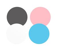 SAVITA 4 Piezas Abridor de Frascos de Goma, Multiusos Abridor de Tarros de Silicona Redondos Abridor de Tapas de Botellas para Ancianos Niños de la Tercera Edad Personas con Artritis