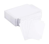 SAVITA 50 piezas Separadores de Tarjetas, Separadores de Clasificación de Tarjetas con Pestañas Card Divider de Plástico Caja Separadores Tarjetas para Juegos Suministros Deportivos, 93x69 mm