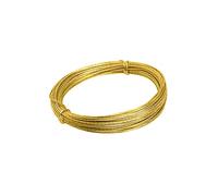 SAVITA 6m Alambre para Colgar Cuadros, Hilos Múltiples Alambre de Metal Cable Alambre para Colgar Fotos para Obras de Arte Espejos Relojes