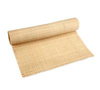 SAVITA Rollo de Mimbre Natural, 1x0,4m Correas de Caña Natural Cane Webbing Rattan para Proyectos de Caning Ratán Rollo para Manualidades Gabinete Silla Muebles (Sin Hueco)