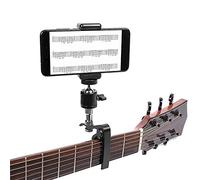 SAVITA Soporte Teléfono Guitarra, para Teléfono Celular Capo de Metal Aplicable para , Guitarra Eléctrica, Bajo, Ukelele