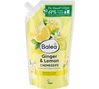 Savon crème au gingembre et citron, 500 ml - Marque DM Allemagne - Compatible avec balea - Cremeseife Ginger & Lemon, Nachfüllpack, 500 ml