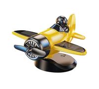 Savon De Douche Pour,Avión para Salpicadero con Energía Solar | Produit De Nettoyage Contrôle Des Odeurs Pour Hommes Femmes Voyageurs Amateurs De Routine Spa Gym Après-Sport Salle De Bain