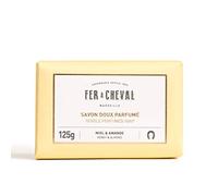 Savon de Marsella, jabón de Marsella con miel y almendras, Miel & Amande, 125 g