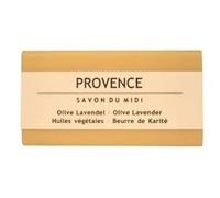 SAVON DU MIDI - Jabón Artesanal de Provenza (Lavanda y Aceite de Oliva) - Higiene Calmante y Nutritiva - 100g - Pack de 2