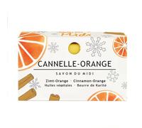 Savon du Midi Jabón con mantequilla de karité, naranja canela, 100 g (1)