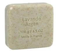 SAVON DU MIDI - Jabón Exfoliante de Argán y Lavanda - Regeneración Intensiva y Calma - 100g - Pack de 2