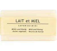 Savon Du Midi Leche y miel Karité Jabón, 100 g
