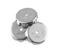 SAVONT Lote de 3 Pastillas de Repuesto para jabonera con imán, jabonera magnética, Pastillas de jabón seguras Inoxidable, no importación (19 mm)