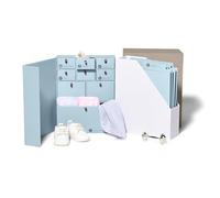 Savor La caja de recuerdos original de lujo para bebé | Organizador minimalista de recuerdos y recuerdos para recién nacidos sin ácidos, sin ácidos, con etiquetas, para embarazo, día de la madre, baby
